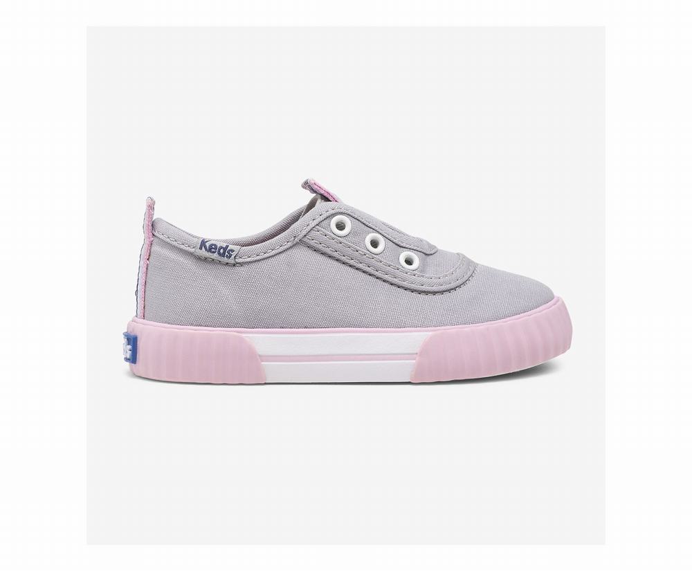 Girl Keds Washable Topkick Slip Ons Grey 4162805CU - South Africa